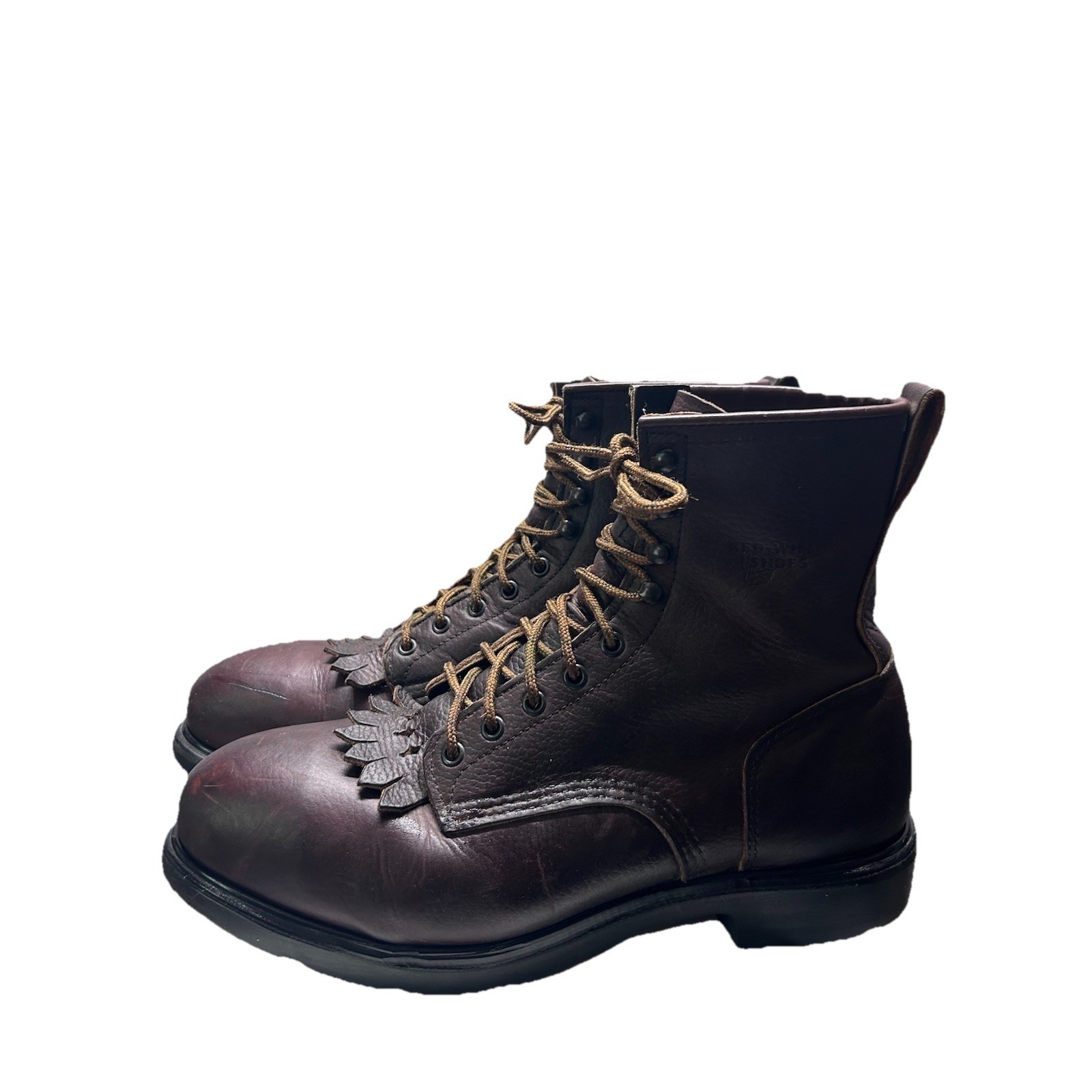 Red Wing 4451 Supersole Boots Size 12d (Steel Toe) (Usa)